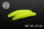 Libra Lures, Larva- Multi Cheese 125, 5x25mm,Hot Yellow,006